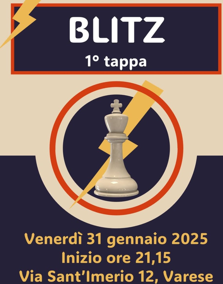 Prima Tappa Circuito Blitz 2025